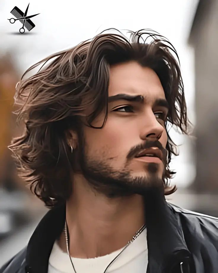 Curly Wolf Cut