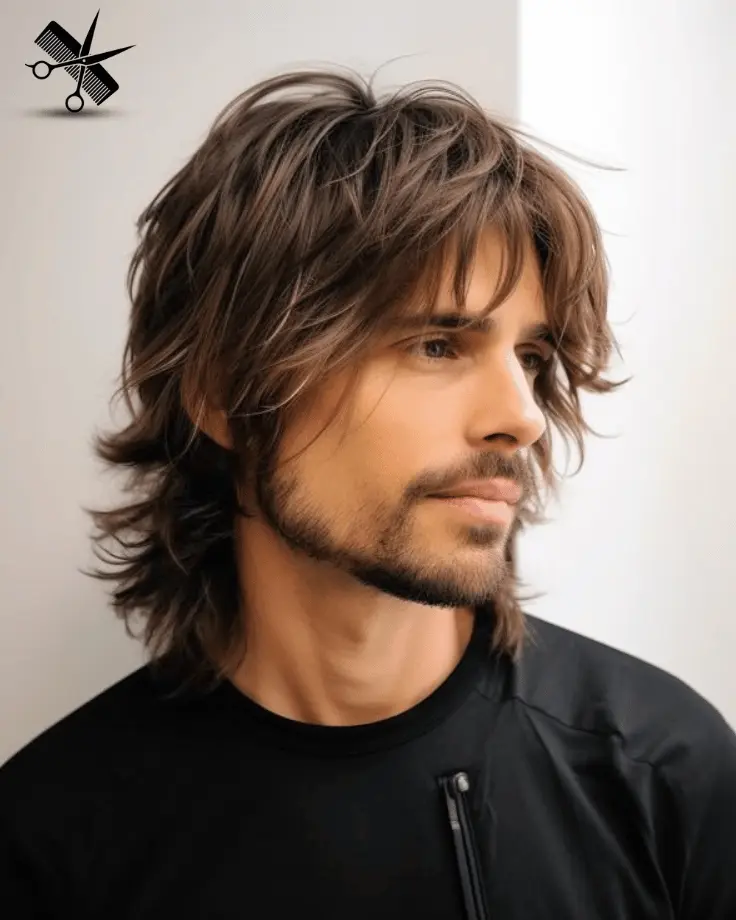 Curly Wolf Cut